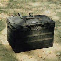 黑化野營球帳黑包三件組 BaseCamp Black (3.8×3.4m 6人)贈DC露營觸控風扇