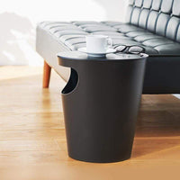 日本製ENOTS儲物垃圾桶置物邊桌-9.4L
