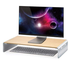 j5create - Type-C PD多功能實木4K螢幕架 – JCT425