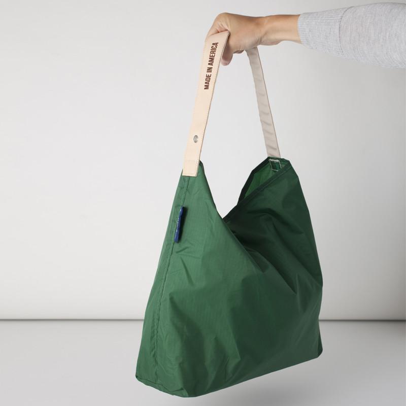 Regular Sushi Sack 可收納式時尚托特包 (單色版) - 綠