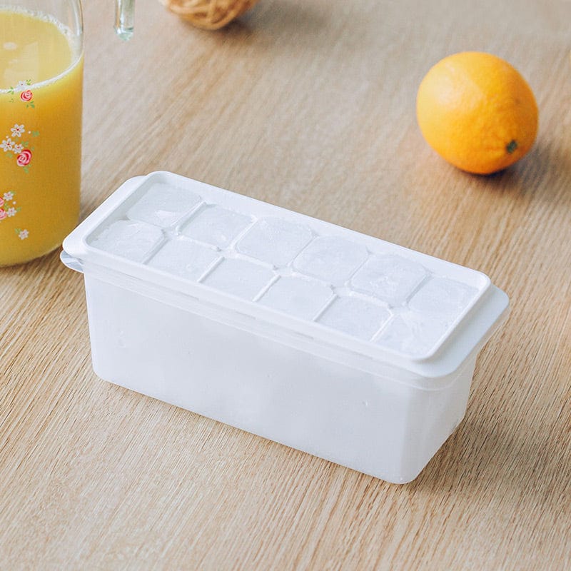 日本製12格方型製冰盒 (咖啡冰磚/果汁冰磚)