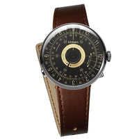 【買錶送原廠手環，款式隨機，送完為止!】KLOK-08-D3 黑軸+單圈皮革錶帶