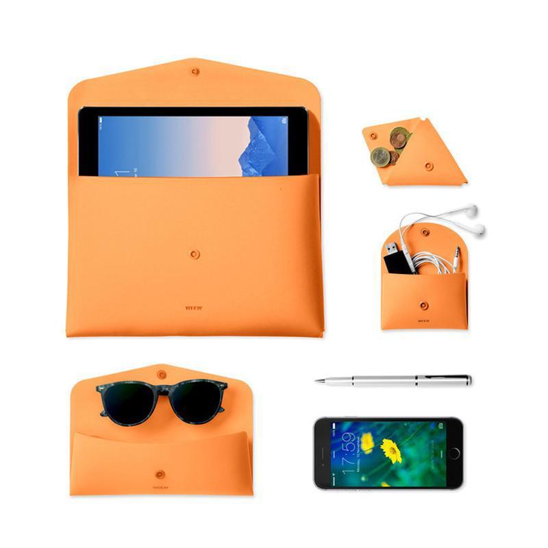 Tidy Case保護軟殼收納組(L) - iPad Air - 橘黃