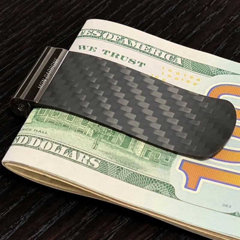 TENSION 鍛造紋碳纖維鈔票夾
