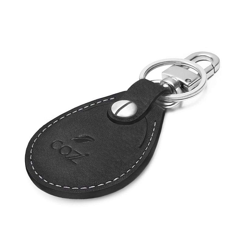 COZI- AirTag 皮革保護套 -含鑰匙圈與勾扣