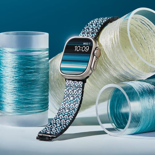 Apple Watch 極度輕巧碳纖維錶帶（夢境現代 Mosaic）