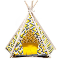 毛寶貝的新窩：迷你印地安帳篷Medium Teepee Tent - 檸檬樹(中)