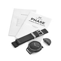 Phase 智慧型腕錶 - 黑色矽膠錶帶 MIS5000
