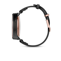 Phase 智慧型腕錶 - 黑色皮革錶帶 MIS5002