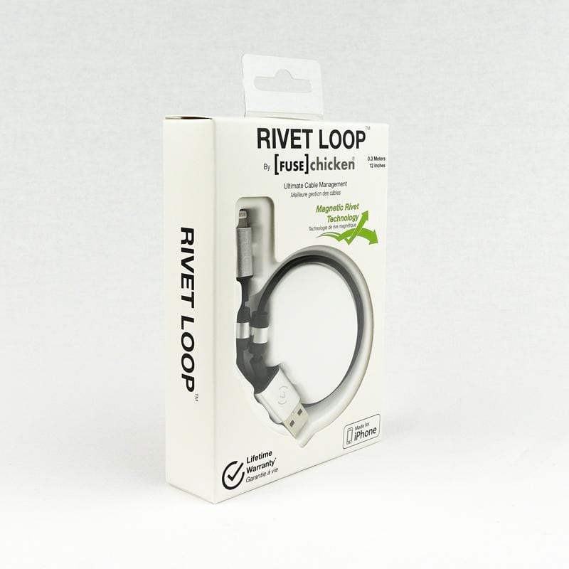 Rivet Loop 磁吸收納不打結充電環 - Lightning