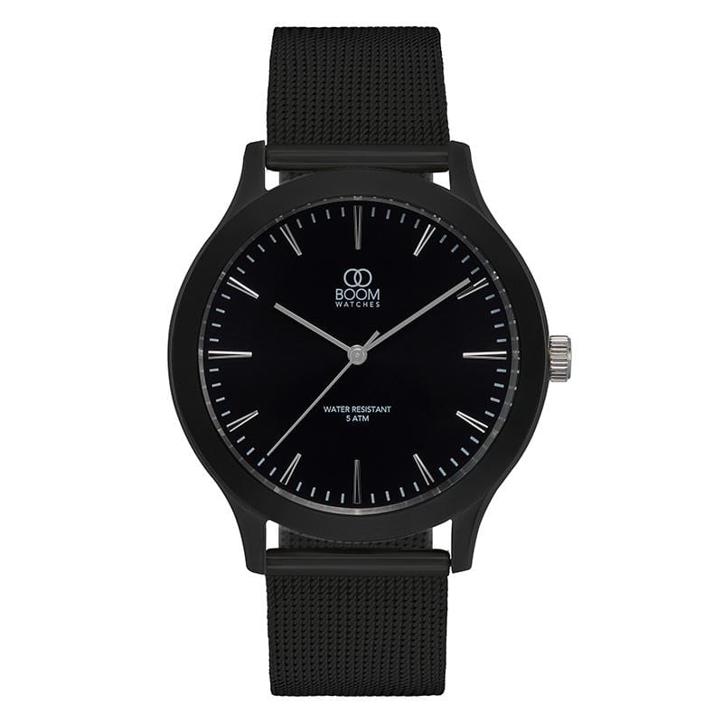 MINNE系列 經典手錶組合 (雙錶帶) - 黑