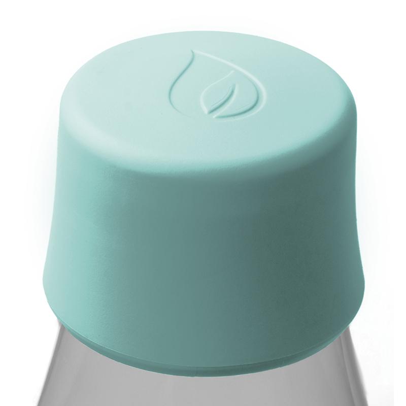 極輕、無毒、耐熱隨身玻璃水瓶(500ml) - 薄荷綠Mint Blue