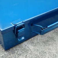 專業型單層工具箱(側提把）-鐵藍(PT-36B)