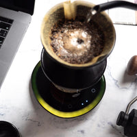 【POURX】POURX OURA 光導引咖啡電子秤＋專用隔熱墊
