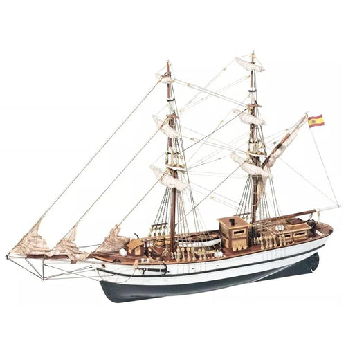 Aurora 極光號與專屬顏料組 - 奧克爾精品木質模型船動手造 | 難易度 : 中