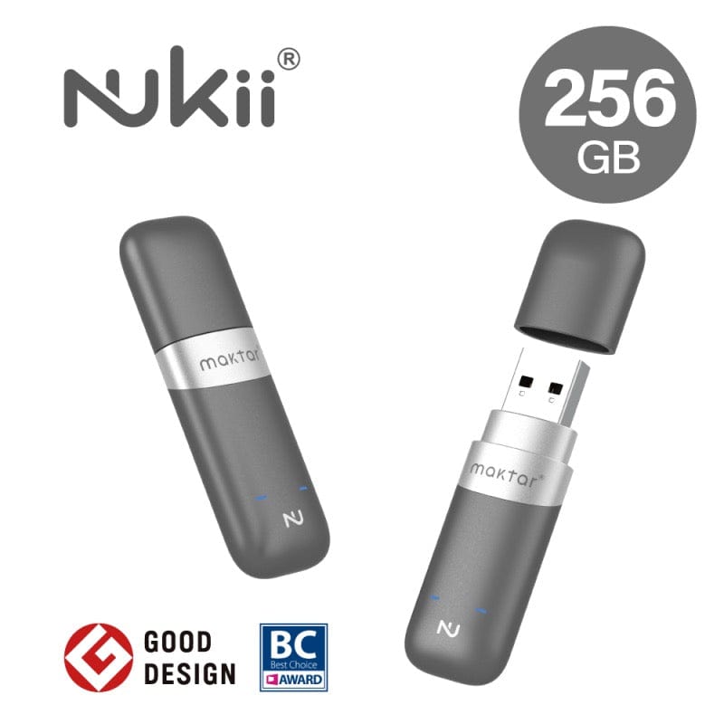 Nukii 新世代 智慧型 遠端管理 USB隨身碟 256G