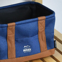 Birke - 小收納袋(黑+咖啡+藍) 三色組