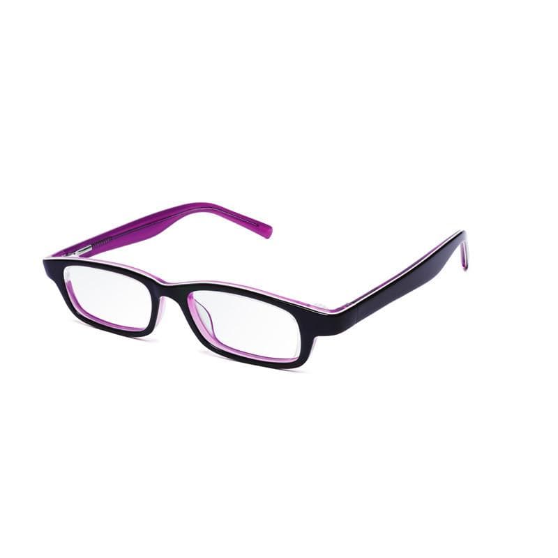 可調焦距老花眼鏡- 雙色膠框(粉紫)
