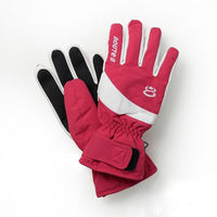 Route8八號公路KORUS PRIMALOFT(可觸控滑屏)防水保暖手套  (絢麗紅)