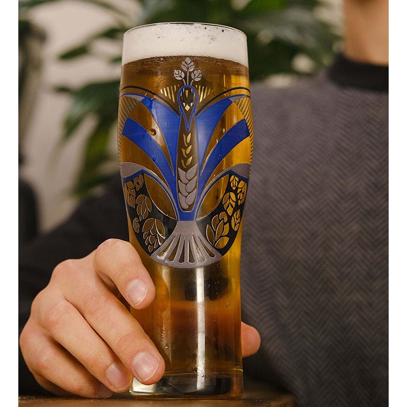 傳承時光系列- 啤酒鳳翼德式威力比切啤酒對杯組 / 630 ml