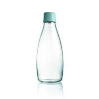 極輕、無毒、耐熱隨身玻璃水瓶(800ml) - 薄荷綠Mint Blue