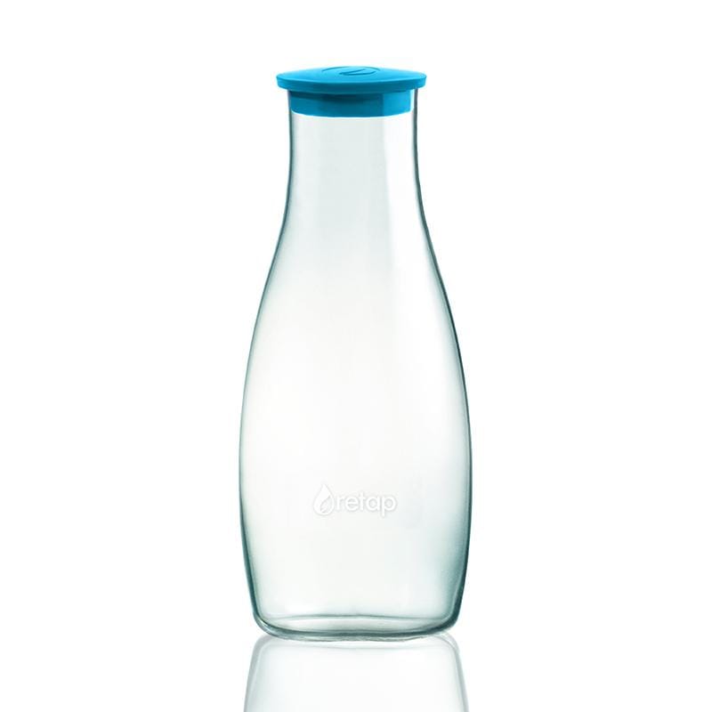 無毒、耐熱玻璃水瓶 (1200ml) - 6色
