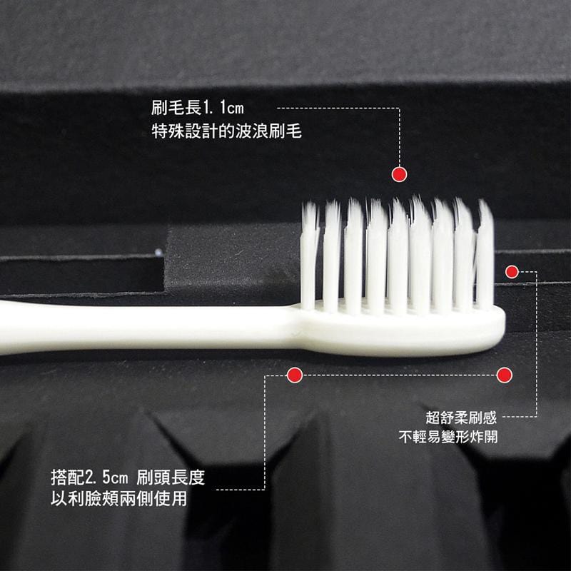 不鏽鋼減塑牙刷 - 原鋼色 (1柄+1刷)  可送禮/自用/攜帶