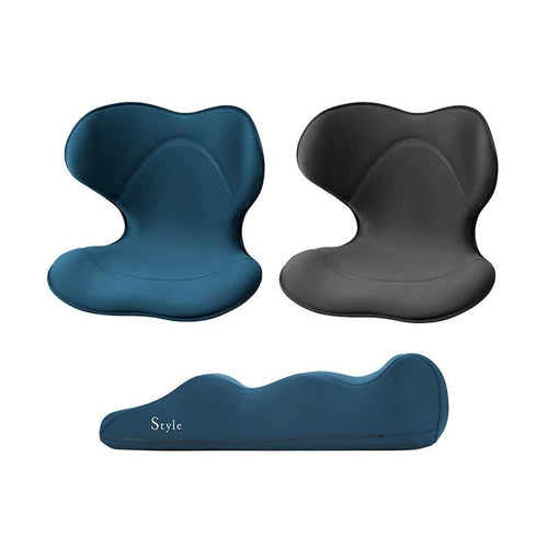 Style SMART 健康護脊椅墊 輕奢款 (兩色任選) + Recovery Pole 3D身形舒展棒