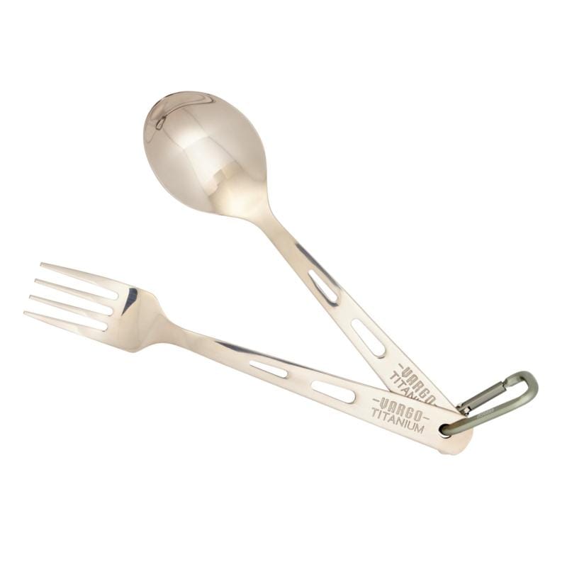 鈦製湯匙餐叉組 titanium spoon / fork set T-201