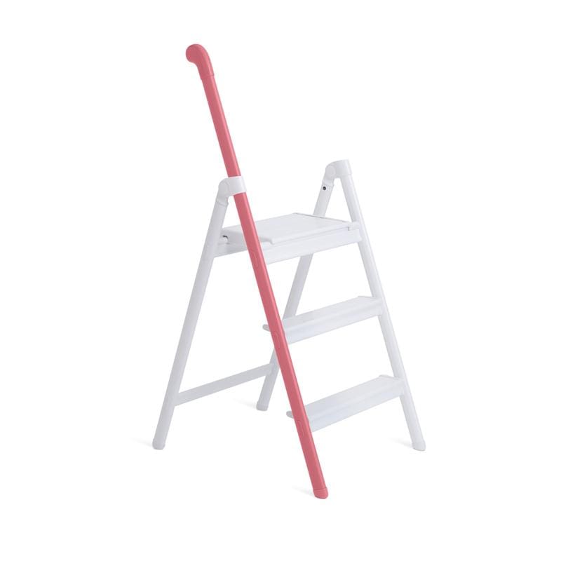SS家具系鋁梯/踏台/工作梯 －粉紅色 3階(110cm)