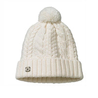 斜紋毛球針織雪帽 ( 2色可選)