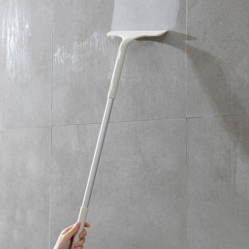 浴室地板/窗戶用矽膠刮水器-短柄款(58cm)