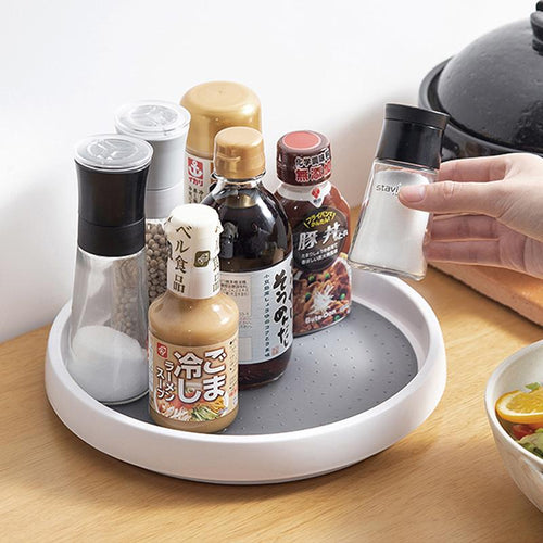 360度旋轉式多功能調味料/瓶罐收納架