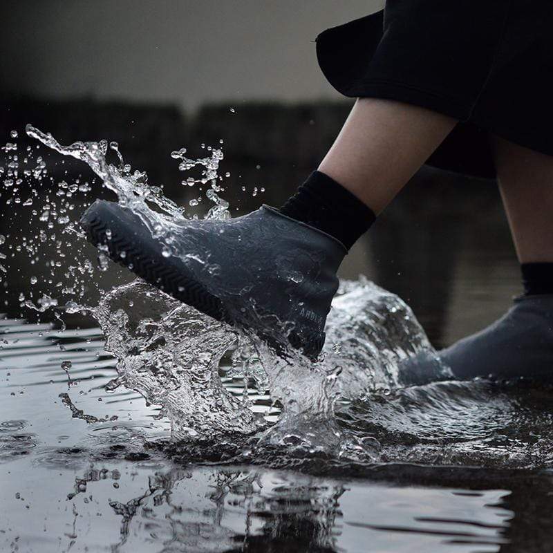 雨天必備防水鞋套 - 黑