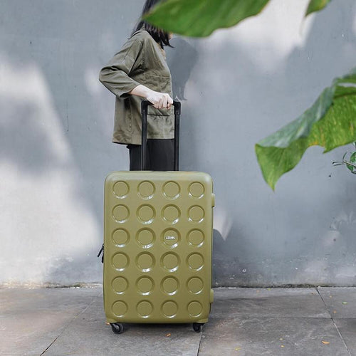 VITA  32吋 PP防盜拉鍊箱 行李箱 橄欖綠/ 瑪薩拉紅/黑色