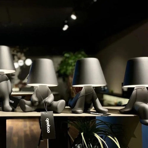 黑色小人造型燈（5款）