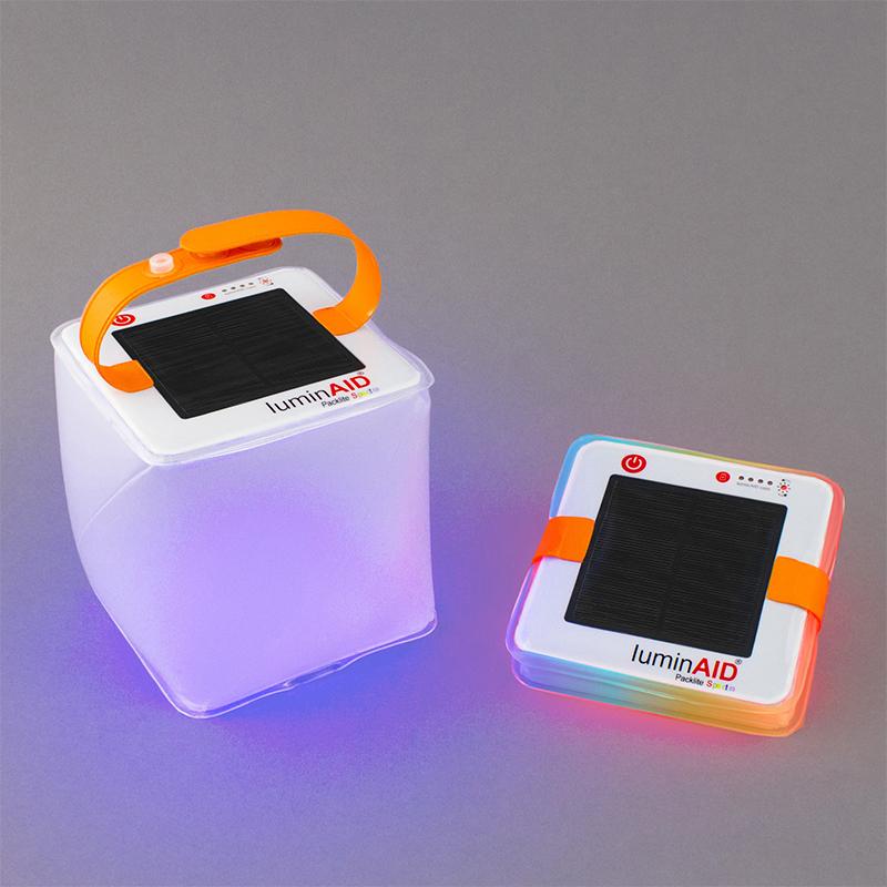 PackLite Spectra USB (USB可充式水陸兩用彩虹太陽能露營燈)