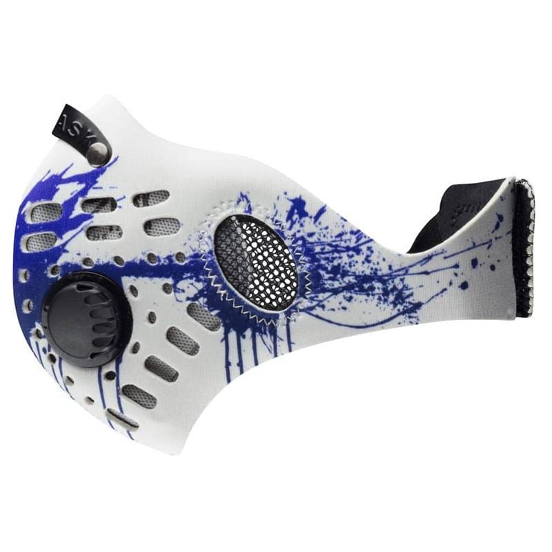 M1 防空汙、防塵換氣口罩- 白藍