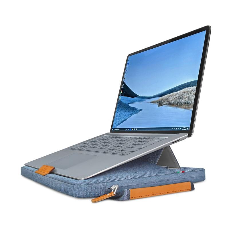 COZI- Stand Brief 14 - 4合1支架電腦包 筆電包 保護套 收納包 - 適用15吋M2 MacBook Air或13吋~14吋纖薄筆電 - CITY系列