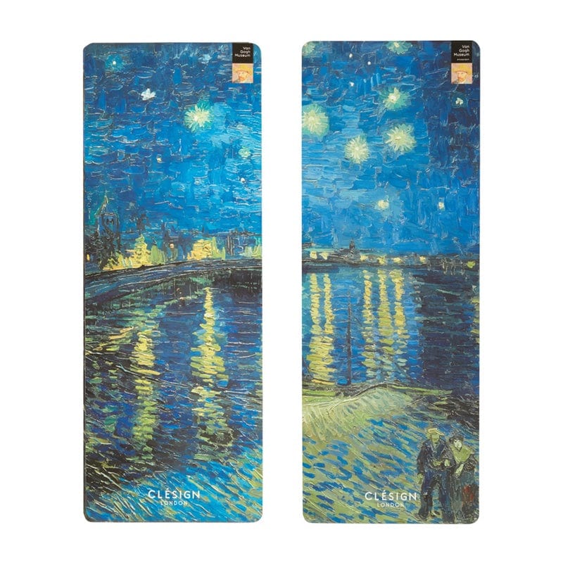 梵谷限量聯名款 Van Gogh Tec Life Mat 瑜珈墊 4mm - 羅納河上的星夜
