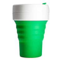 口袋壓縮杯 一入 - 鮮豔綠