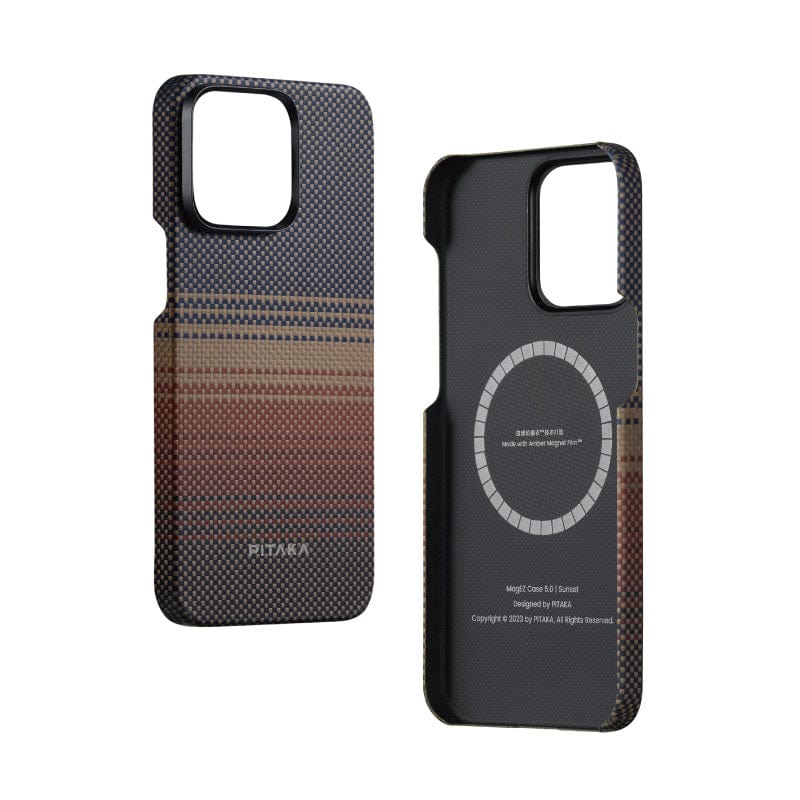 MagEZ Case5 for iPhone15 航太纖維磁吸手機殼 月升日落
