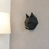 DIY 貓咪時鐘-黑