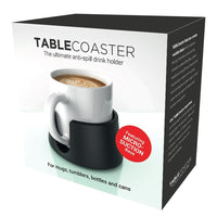 Table Coaster 桌面防潑灑杯墊組合 - 黑 (2入)