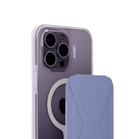 雙倍磁力手機保護殼 iPhone14 Pro Max 透明+ 手機支架(包邊款)