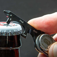 英國多功能8合1刀片工具鑰匙圈Minimalist-吊卡版(TU208K)