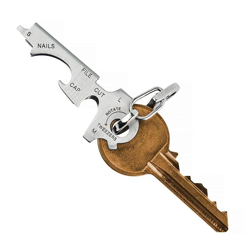 英國多功能8合1迷你鑰匙圈工具組KeyTool-吊卡版(TU247K)