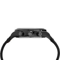 Waterbury 系列雙眼計時手錶 - 灰面/黑框