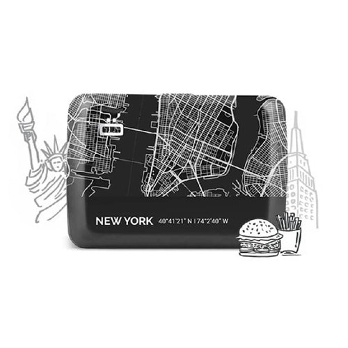 Stockholm V2 RFID安全防盜鋁製錢包－NewYork 紐約