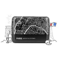 Stockholm V2 RFID安全防盜鋁製錢包－Paris 巴黎